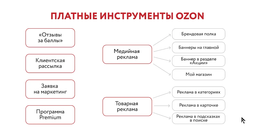 Платные инструменты Ozon