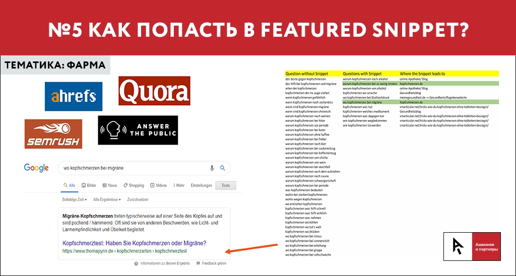 featured snippet